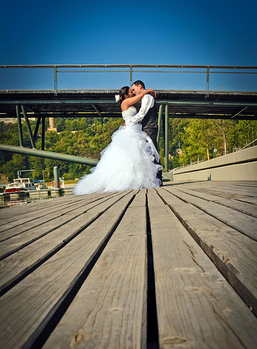 Photo de mariage sur Lyon